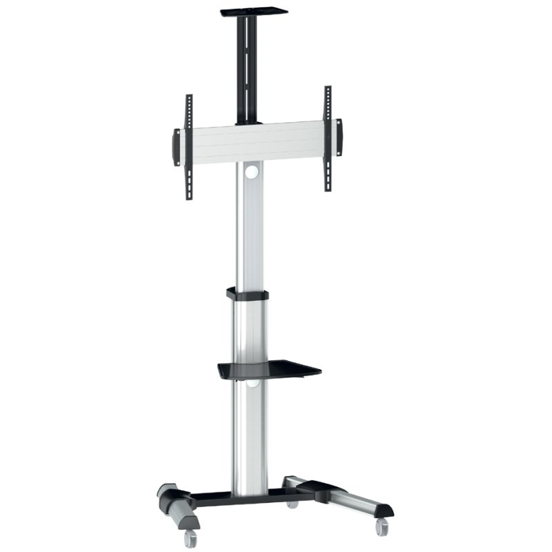 LogiLink Support TV pivotant et inclinable, noir/argent, 37-70 pouces, max 50 kg