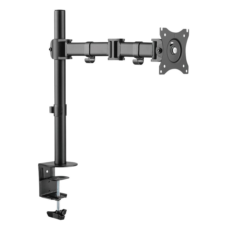 LogiLink monitor arm 13-27 inch, black, desk clamp