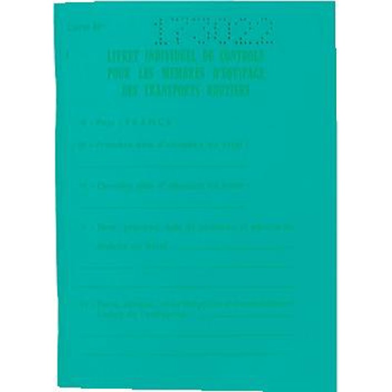 EXACOMPTA carnet de factures pour transporteurs, 148×105 mm, 50 feuilles
