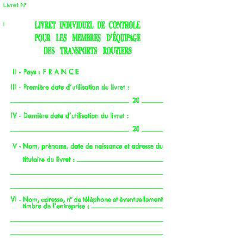 EXACOMPTA carnet de factures pour transporteurs, 148×105 mm, 50 feuilles