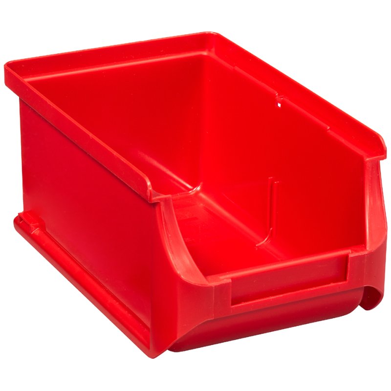 allit ProfiPlus Box 2 opslagbox, stapelbaar, grijs kunststof, 100×160×75 mm