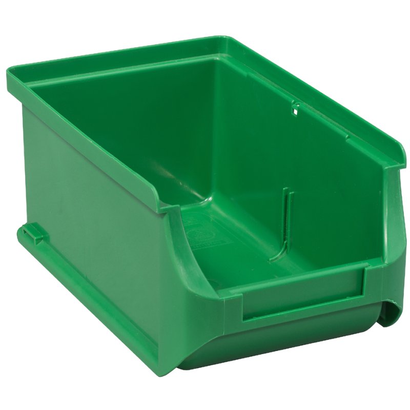 allit ProfiPlus Box 2 opslagbox, stapelbaar, grijs kunststof, 100×160×75 mm