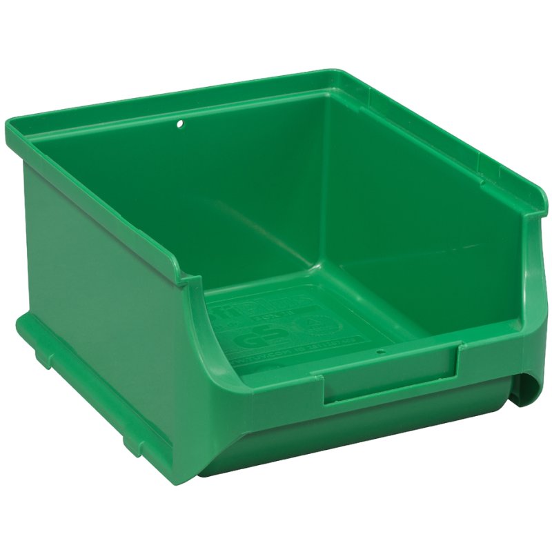 allit ProfiPlus Box 2B opslagbox, stapelbaar, rood, 135×160×82 mm