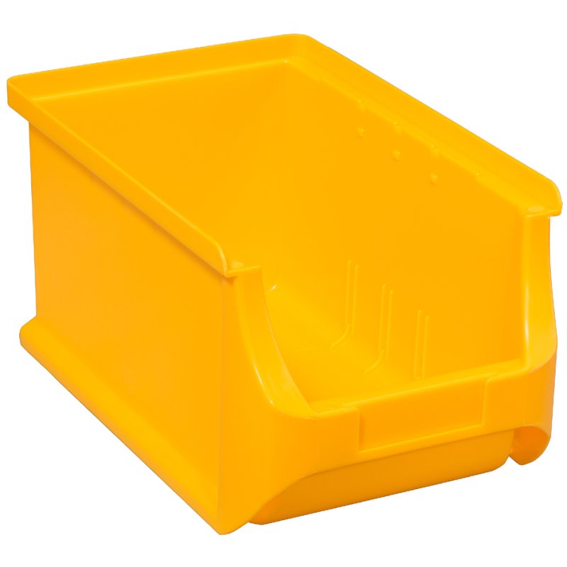 allit stapelbak ProfiPlus Box 3, geel, PP kunststof, 150×235×125 mm