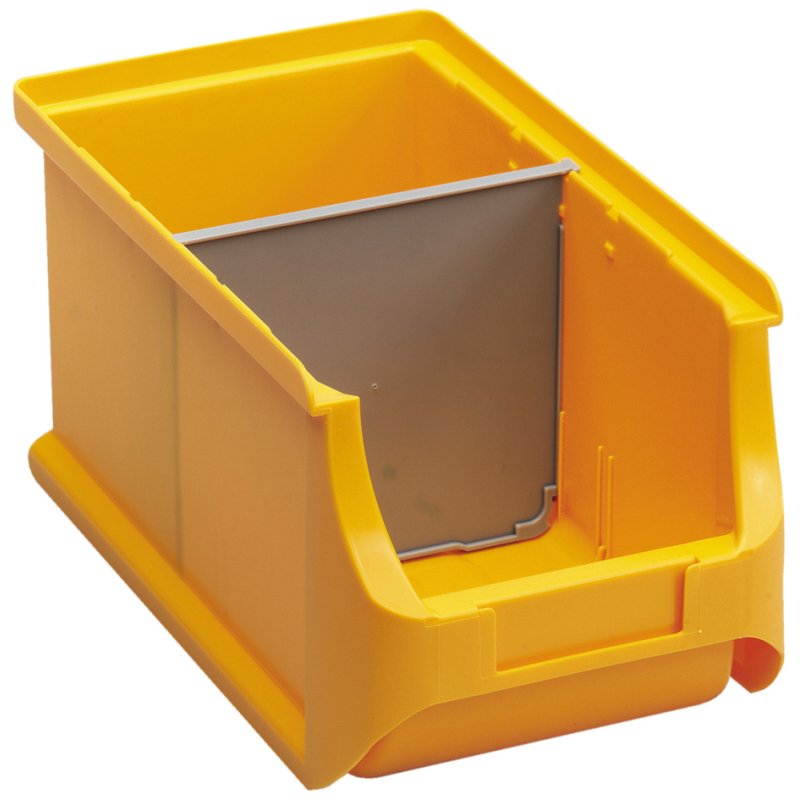 allit stapelbak ProfiPlus Box 3, geel, PP kunststof, 150×235×125 mm