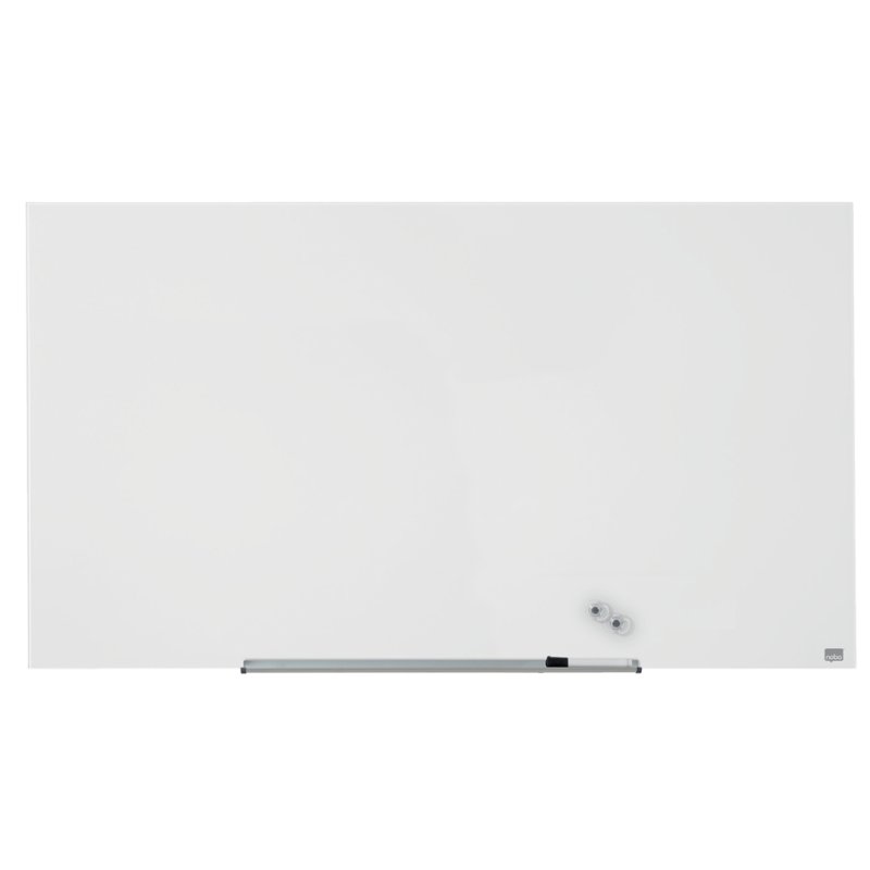 nobo tableau magnétique en verre Impression Pro Widescreen, 1900×1000 mm, blanc