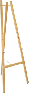 Securit schildersezel EASEL, verstelbaar, beuken, 700×1650 mm