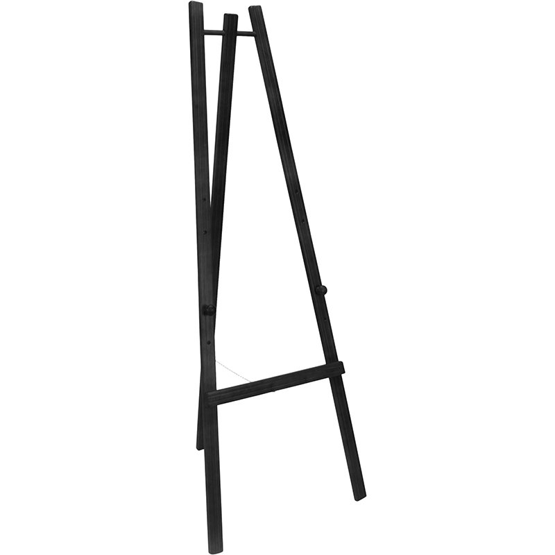Securit chevalet de peinture EASEL ajustable, noir, 70×165 cm