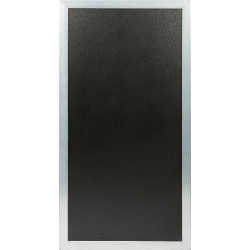 Securit tableau noir MULTIBOARD, blanc, effaçable recto-verso, 60×115 cm
