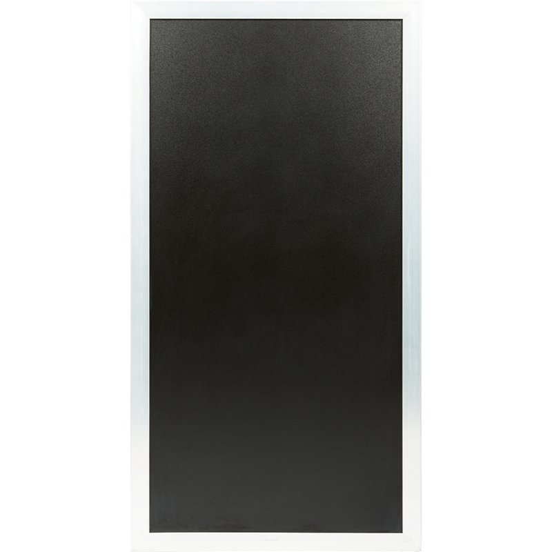 Securit tableau noir MULTIBOARD, blanc, effaçable recto-verso, 60×115 cm
