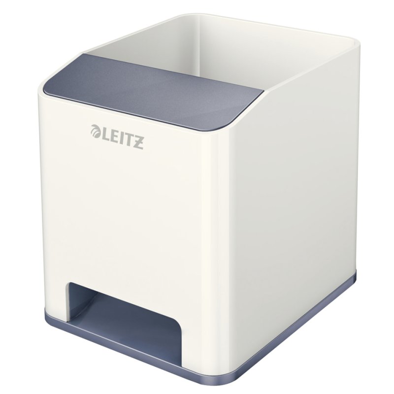 LEITZ pennenhouder WOW Duo Colour, wit, smartphone vak