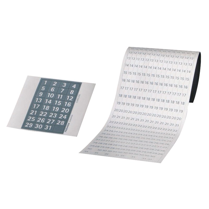 FRANKEN starter set for project planner EuroLine EU5000, date strips and date labels