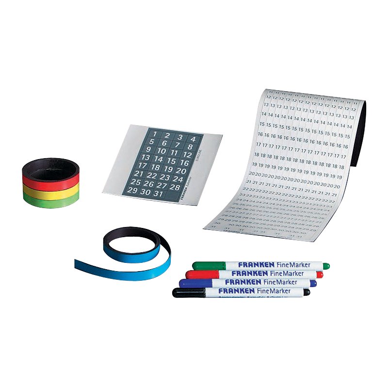 FRANKEN starter set for project planner EuroLine EU5000, date strips and date labels