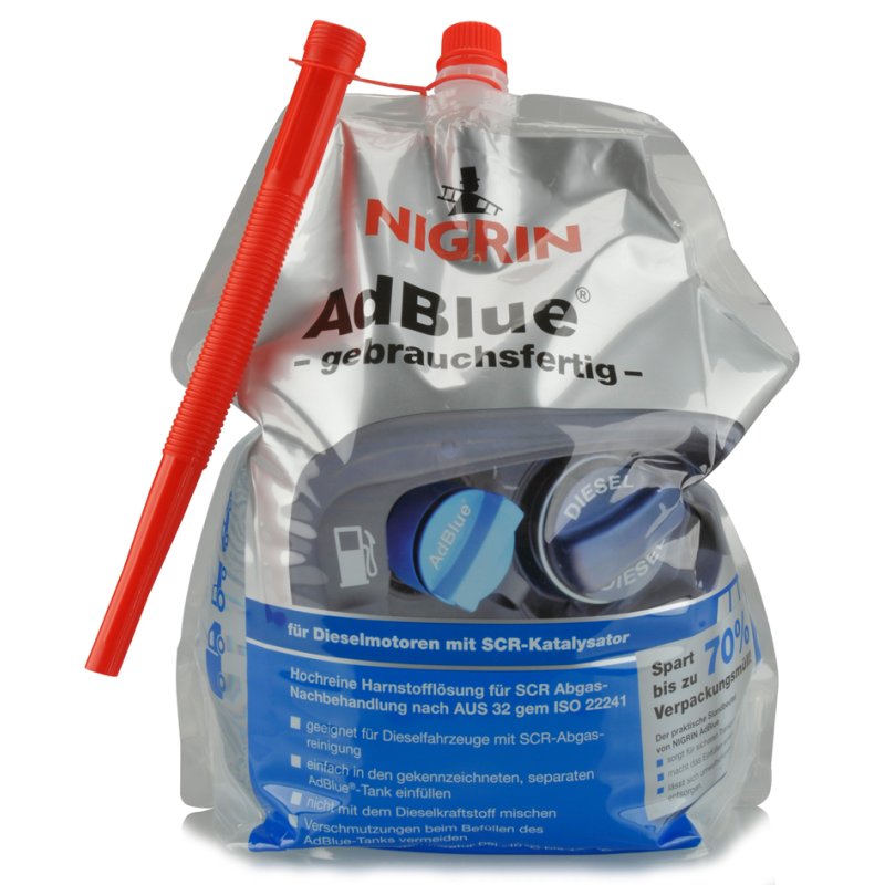 NIGRIN AdBlue standaardzak, kant-en-klaar, 5 liter
