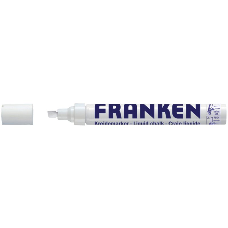 FRANKEN marqueur à craie, largeur de trait 2-5 mm, rouge