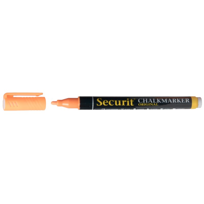 Securit marqueur à craie, rouge, pointe ronde, 1-2 mm