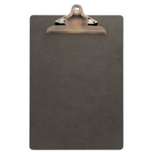 Securit menukaart klembord A4, bruin, 231×346 mm