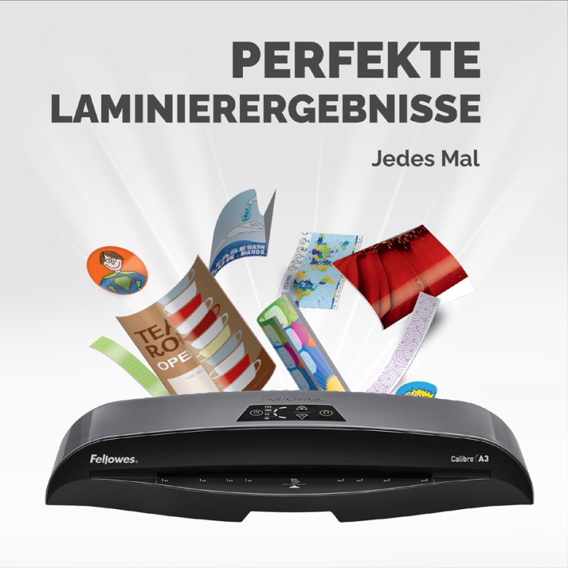 Fellowes lamineermachine Calibre A3, anthraciet, 500 mm/min
