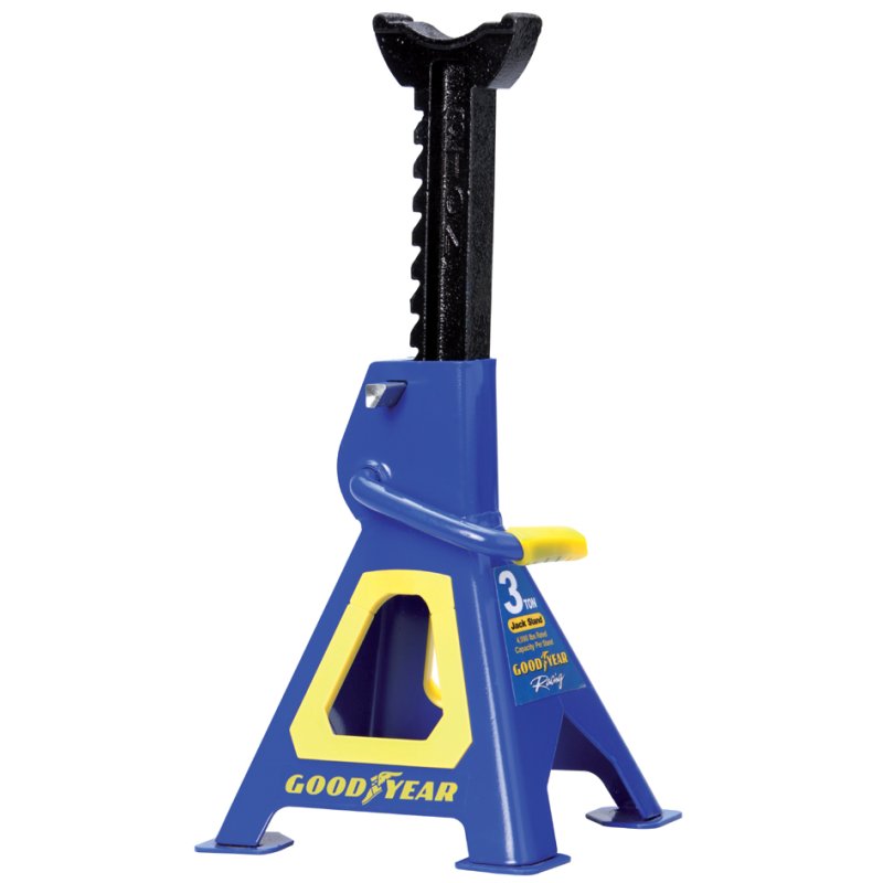 GOODYEAR cale de calage, capacité de charge 3.000 kg, bleu/jaune