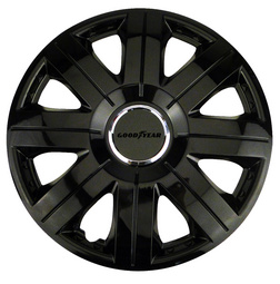 GOODYEAR wieldoppen Flexo, zwart, 14 inch, set van 4 stuks