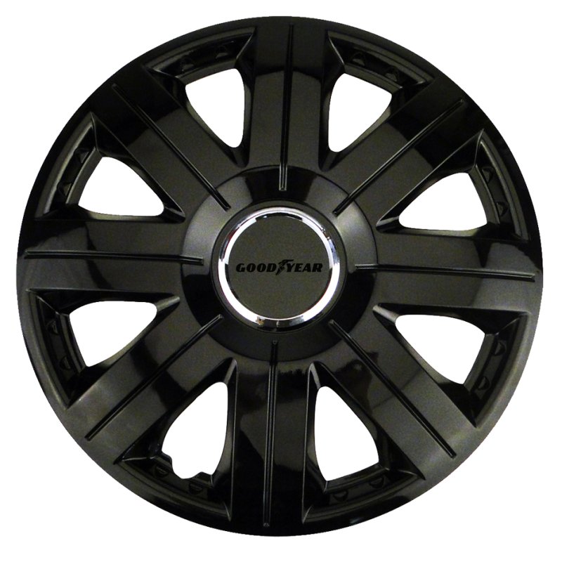 GOODYEAR enjoliveurs Flexo, noir, 16 pouces, 4 pièces