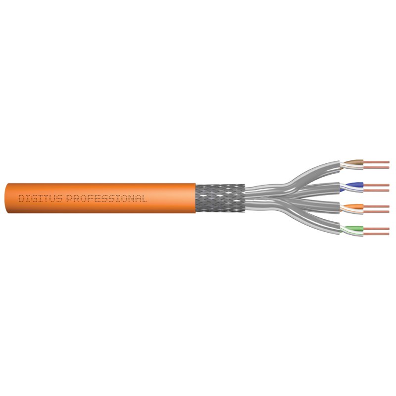 DIGITUS installatiekabel Cat 7 S/FTP, PiMF, 500 m trommel, 1200 MHz