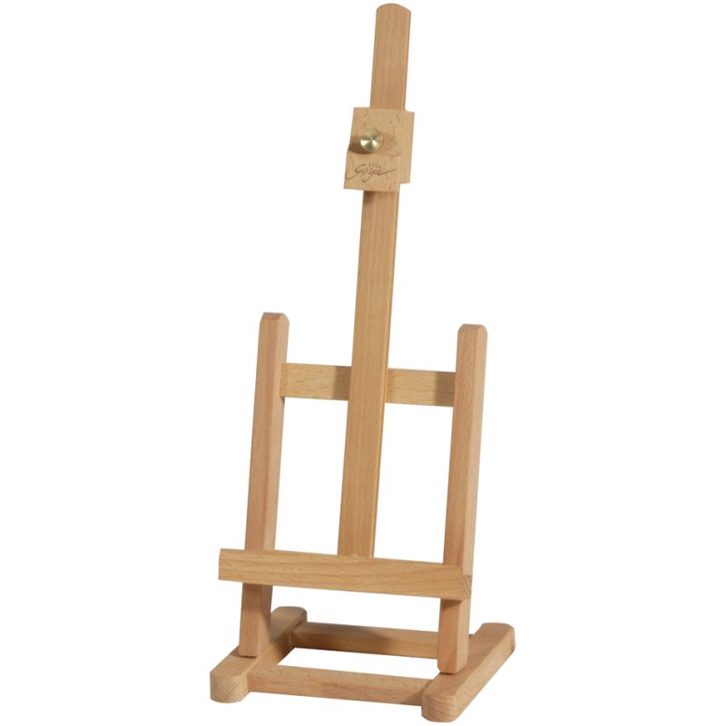KREUL chevalet de table SOLO Goya, pied en H, hêtre laqué, hauteur max. image 320 mm