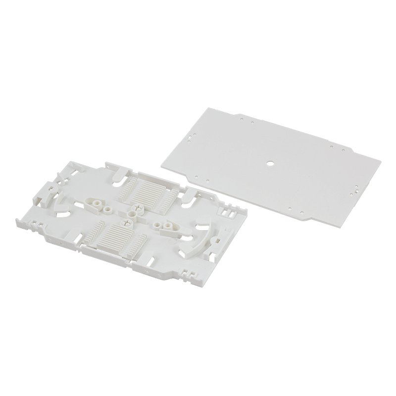 LogiLink Boîtier de distribution fibre optique professionnel, blanc, 24 connexions, 155×92×10,3 mm