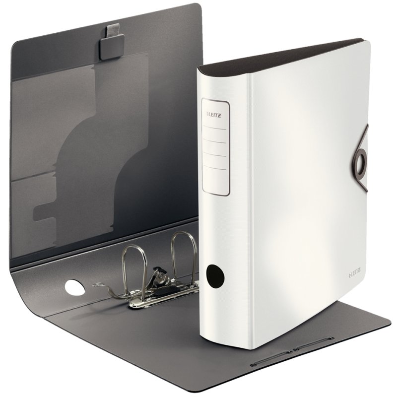 LEITZ classeur Active Solid, ouverture 180 degrés, blanc, 82 mm