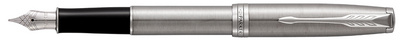 PARKER vulpen SONNET, mat zwart met palladium details, penpunt M
