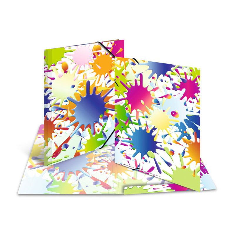 HERMA classeur Taches de couleur, A3, 315×440 mm, serre-coins