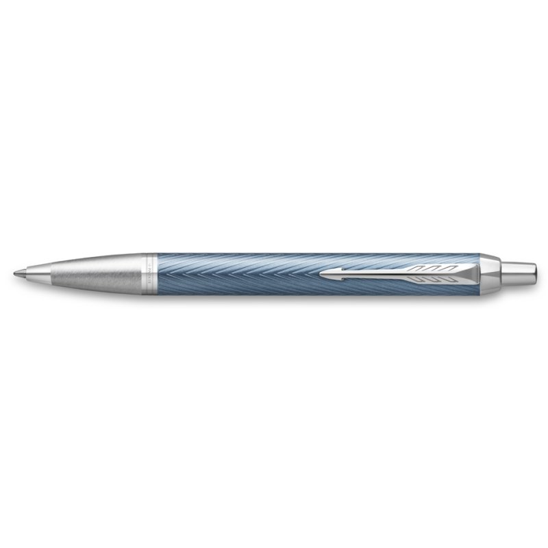 PARKER stylos à bille IM Premium, noir avec détails dorés, encre bleue
