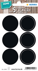 HERMA tafelstickers Cirkels huiselijke sfeer, zelfklevend papier, 2 vel à 6 stickers