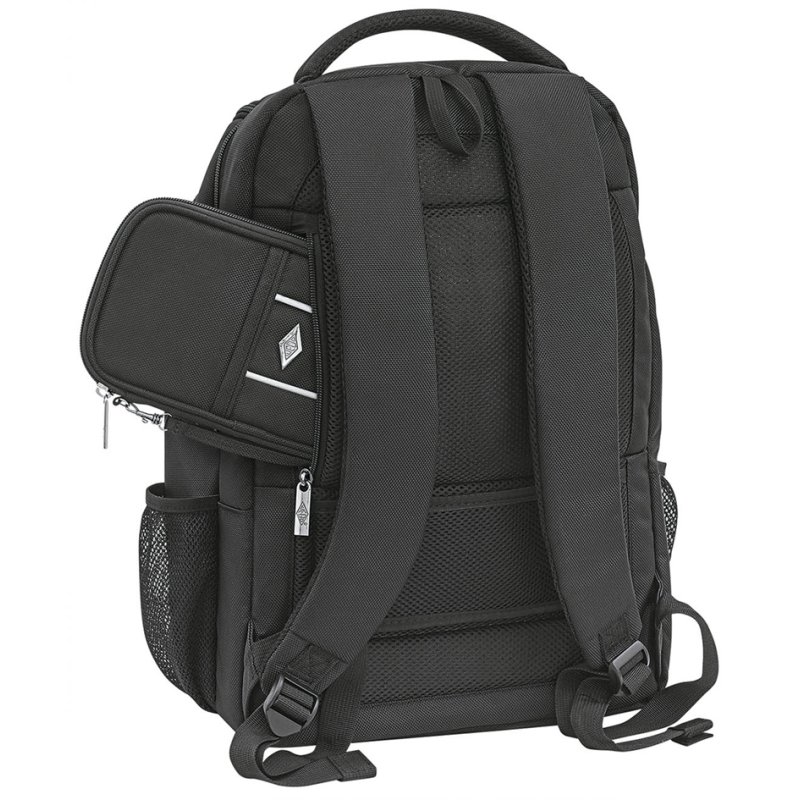 WEDO Business backpack, 2 protective compartments, black, 15.6 inch