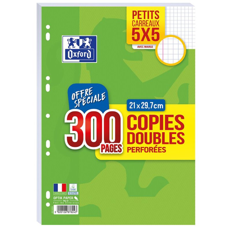 Oxford A4 paper 90 g, 300 sheets