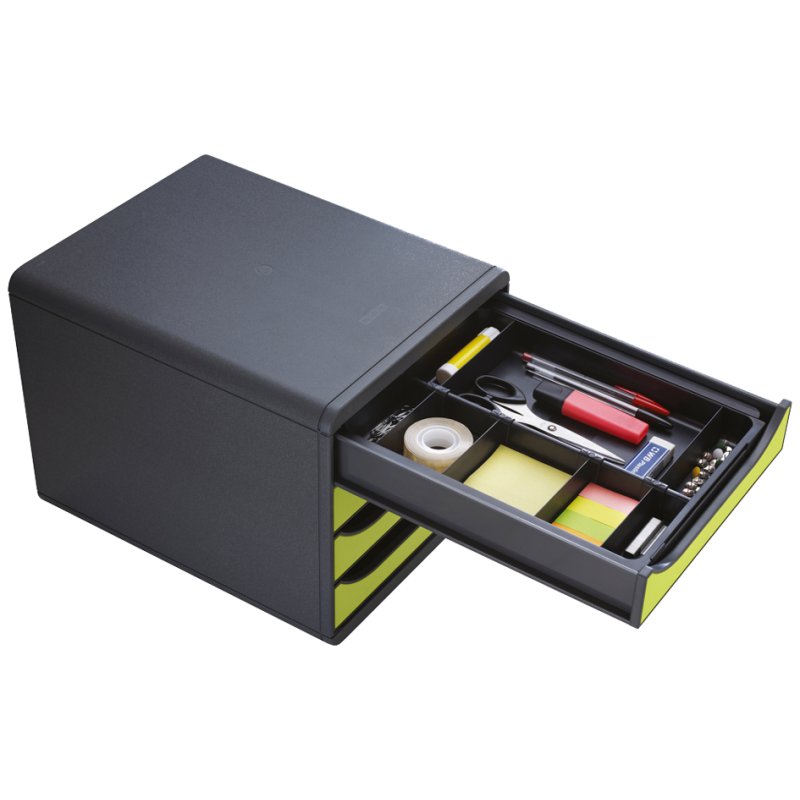 EXACOMPTA ladenverdeler DRAWINSERT Classic, zwart, verstelbaar, 298×246×36 mm