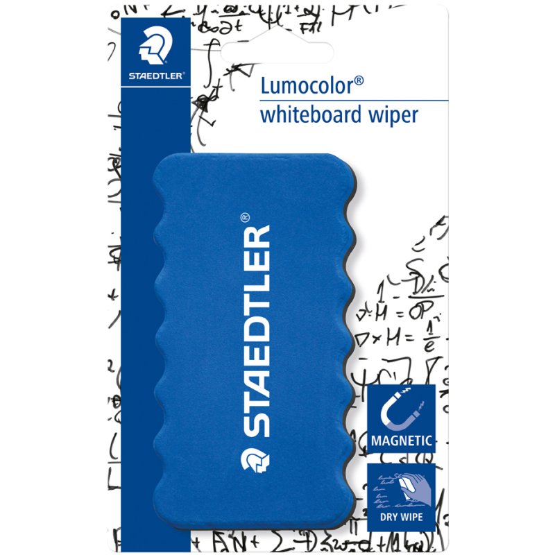 STAEDTLER Lumocolor whiteboard eraser 652, blue, magnetic