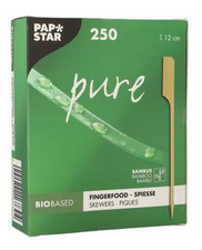 PAPSTAR fingerfood prikkers Golf, bamboe, 90 mm, 250 stuks