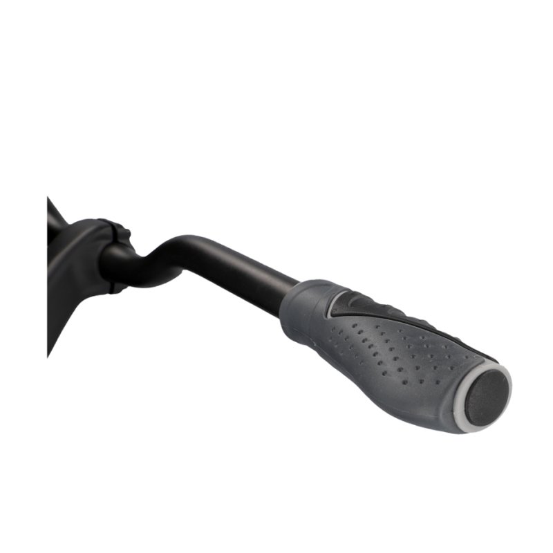 FISCHER bicycle handlebar grips Trio, grey/black, ergonomic, 2 pieces