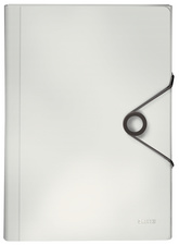 LEITZ Solid vouwmap A4, 6 vakken, lichtgroen