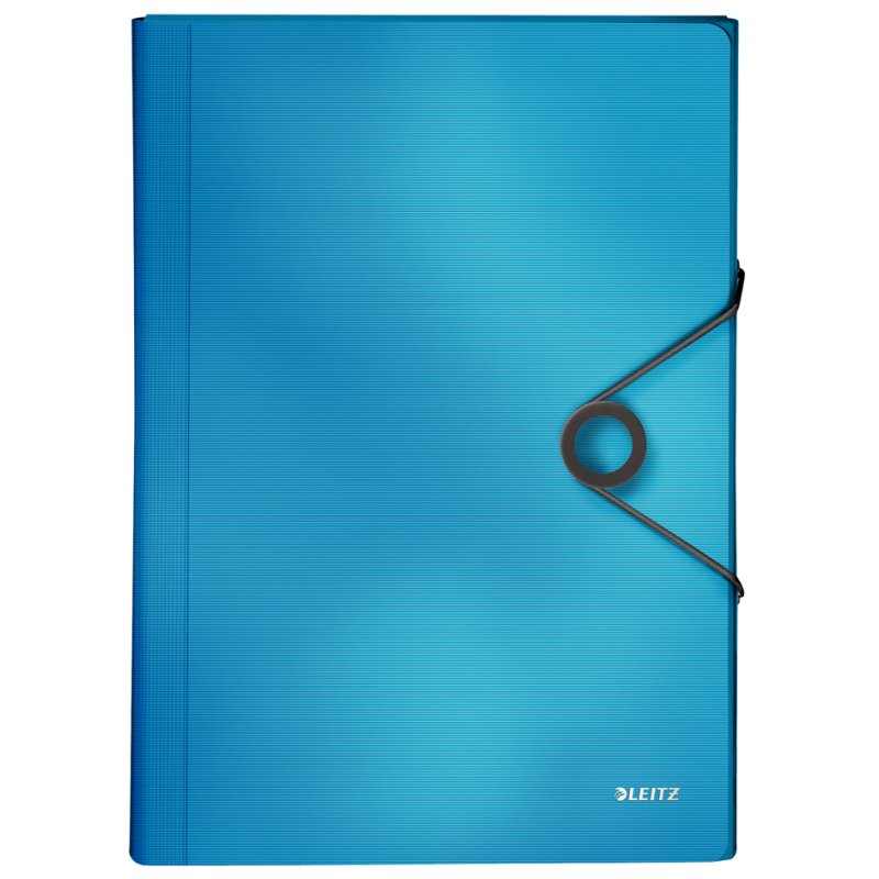 LEITZ trieur accordéon Solid, A4, 6 compartiments, bleu clair