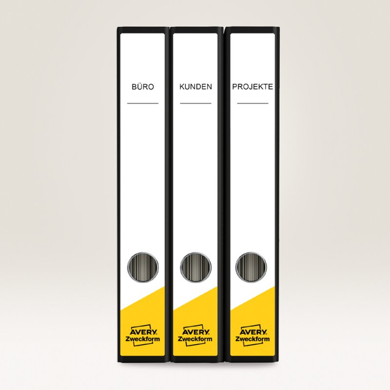 AVERY Zweckform étiquettes dos de classeur, 38 × 297 mm, blanc, 150 pcs