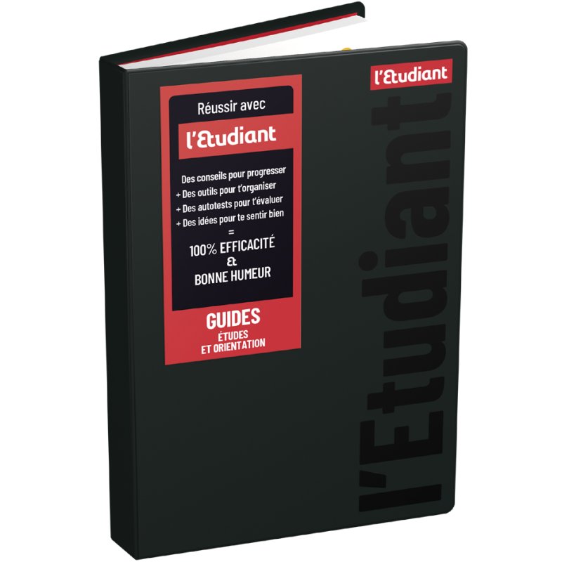 Oxford agenda l'Etudiant 2026/2027, 120 × 180 mm, noir, 352 pages