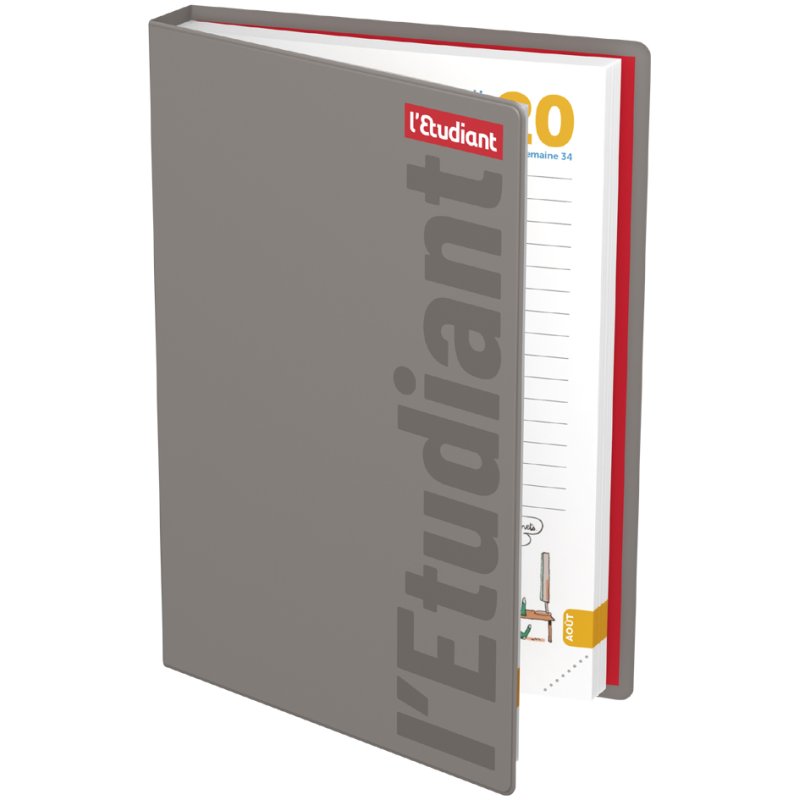 Oxford agenda l'Etudiant 2026/2027, 120 × 180 mm, noir, 352 pages