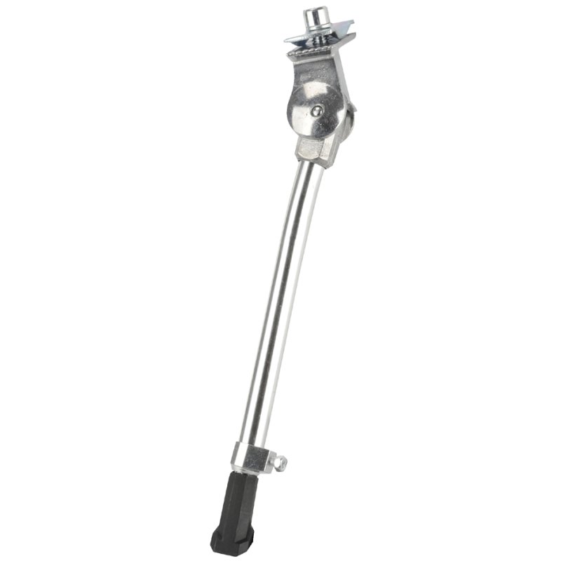 FISCHER aluminium side stand, adjustable, anti-slip rubber