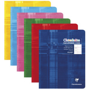 Clairefontaine geruit schrijfschrift, geperforeerd, 170×220 mm, 32 pagina's