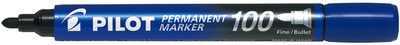 PILOT permanente marker rond, blauw, 1,0 mm