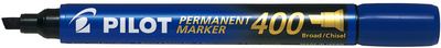 PILOT permanente marker, wigpunt, blauw, 1,0-4,0 mm