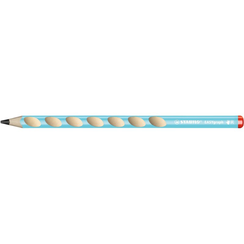 STABILO EASYgraph crayon HB, rose, gauchers, triangulaire