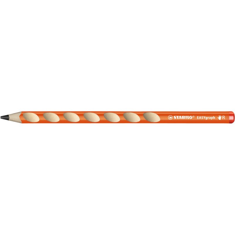 STABILO EASYgraph crayon HB, rose, gauchers, triangulaire